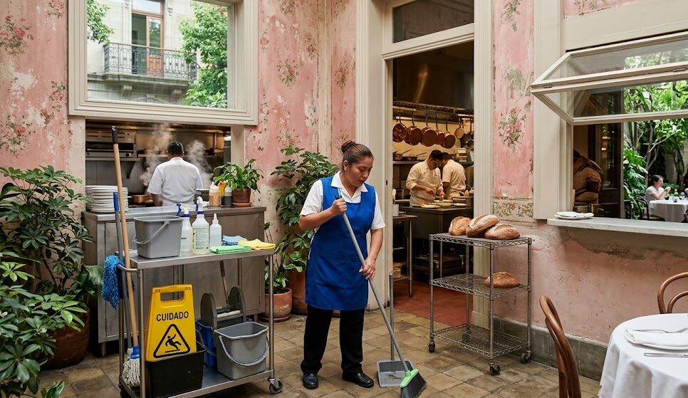 Auxiliar de Limpieza en Restaurante